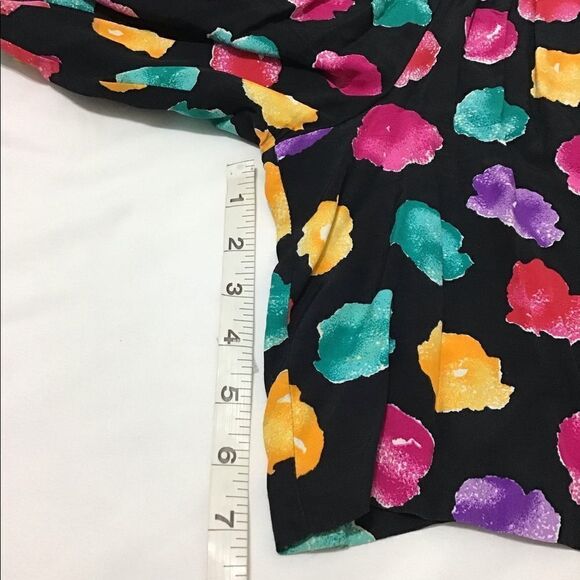 Vintage R.J Stevens by Carol Escritor Sleeveless Square Neck Romper Size 8 - Picture 14 of 14